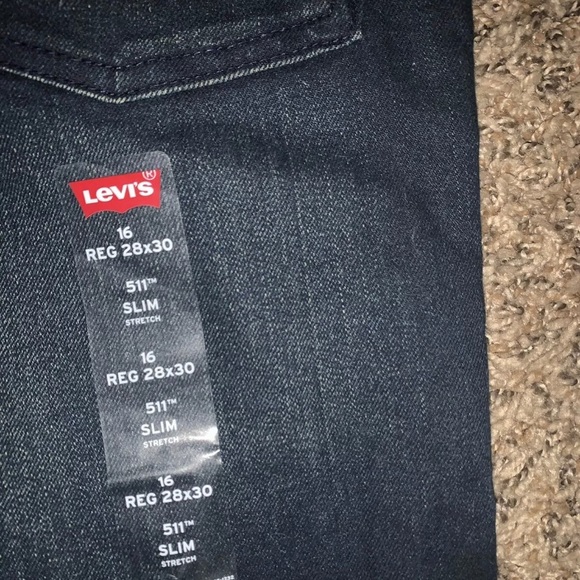 Levi's 511 SlimFit Stretch Reg:28x30 Charcoal Wash - Picture 3 of 8
